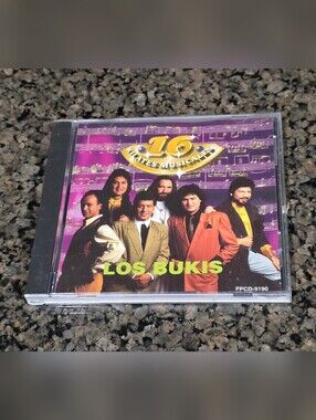 Los Bukis Music CD "16 Kilates Musicales" Fonovisa 1994 Musica Mexicana vintage